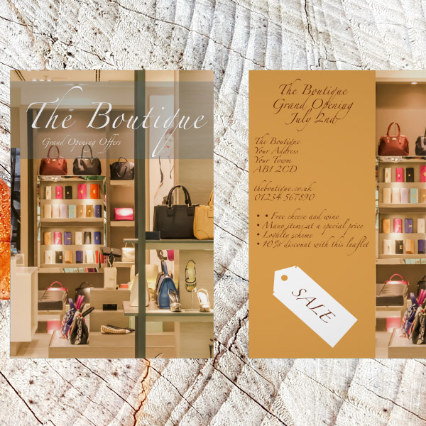 Flyers A6 Luxury Double Sided
