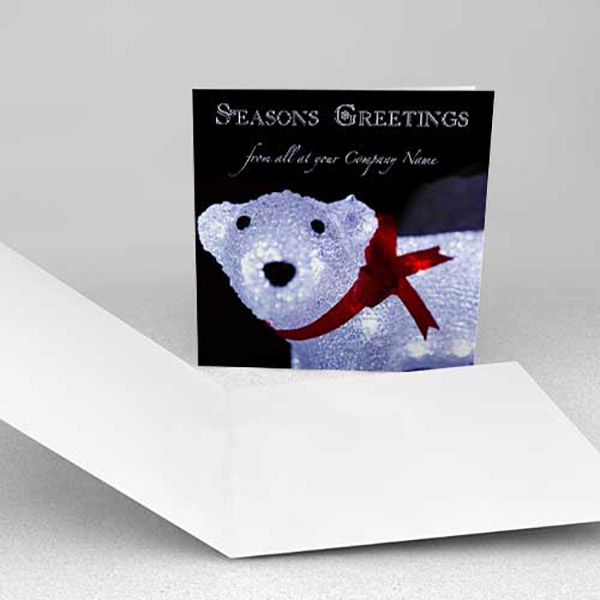 Greeting Cards Square Luxury Single Sided