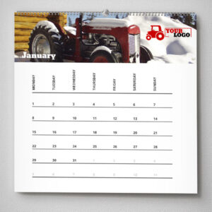Wall Calendars Square Luxury Double Sided