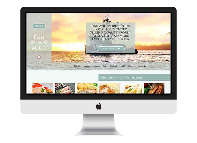 Web Design Uk Portfolio Fish And More Website